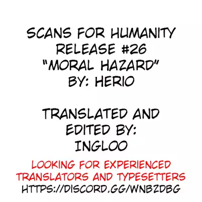 Moral Hazard