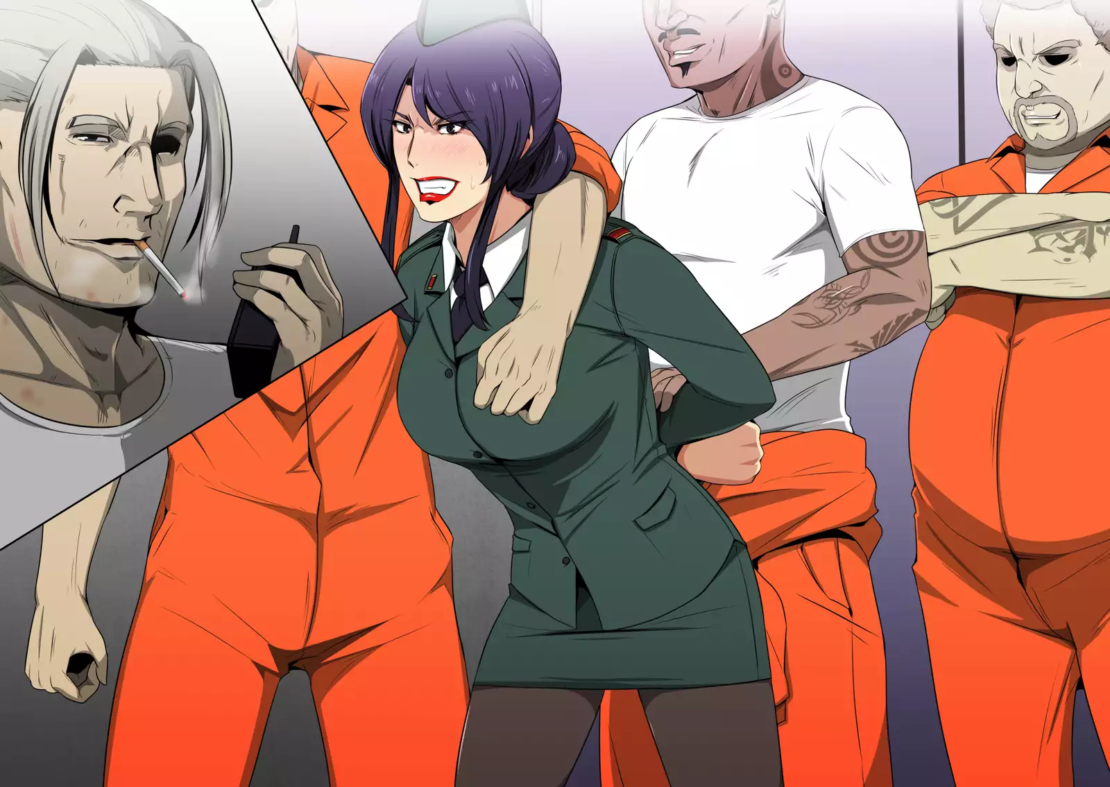 Prisoners High Aru Onna Kanshu no Antantaru Matsuro