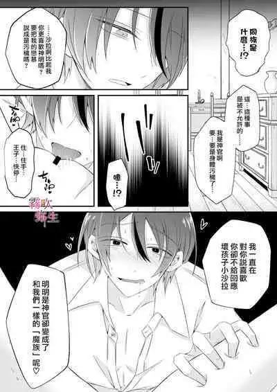 Dekiai Kei Yandere Kyoudai Ouji wa Itoshi no Shinkan Mazoku Ochi Sasetai | 溺愛係病嬌王子兄弟想讓心愛的神官墮落成魔族