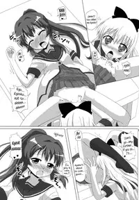 (C82) [Goberazzo (Mukaibi Aoi)] Sugiura Ayano wa Toshinou Kyouko o Sasou Youna Me de Miteru! | Sugiura Ayano is Looking at Toshino Kyouko with Inviting Eyes! (YuruYuri) [English] [Yuri-ism]