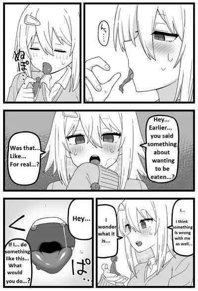 Doushitemo Onnanoko ni Taberaretai Manga | Manga about a girl who really wants to be eaten by a girl