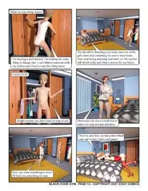 [Smutnut] – Black – Cock Gym