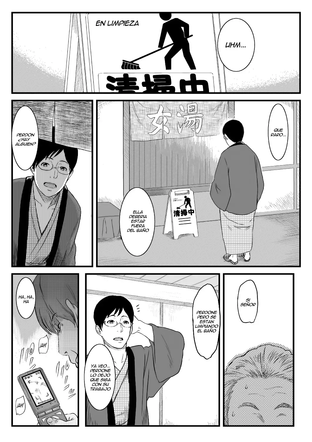 Una Esposa Atrapada en el Baño