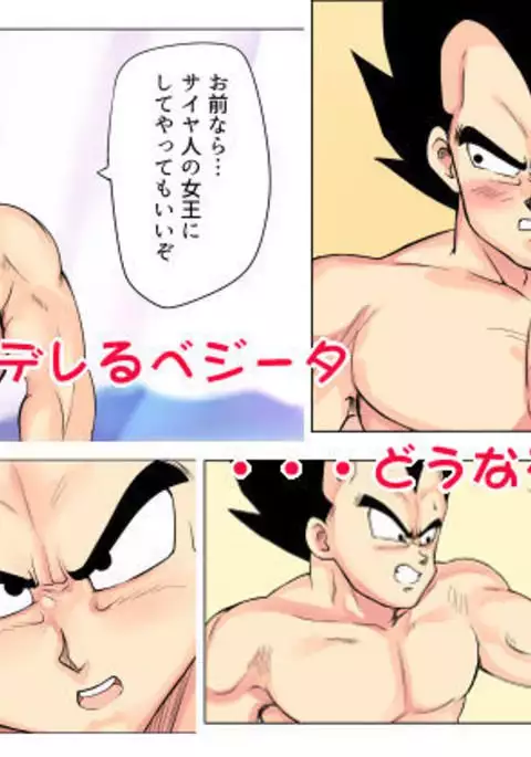 Bulma ga sabishi-sōna Vegeta o mite tsui nantonakuna hon