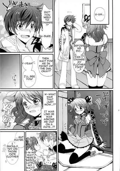 (C78) [Kurimomo (Tsukako)] Cheria-chan no Tottemo Hazukashii Hon Junpaku no Reijou Hen (Tales of Graces) [English]