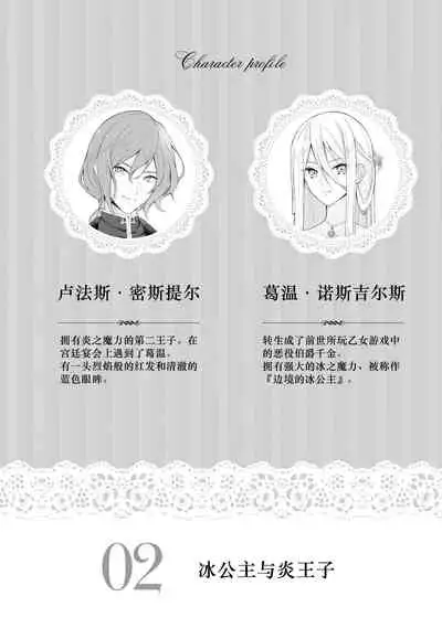 kōri no reijō to honō no ōji | 冰公主与炎王子
