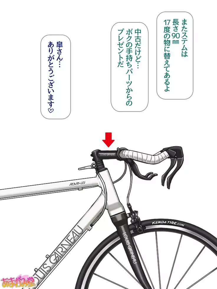 Nanase-chan NTR! Jitensha Diet Hen Ch. 41.3-47.1