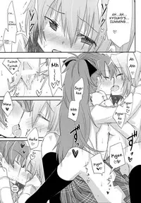 (C85) [Energia (Pikachi)] Sayaka-chan to Kyouko-chan ga Tada H suru Hon. | A Book Where Sayaka-chan and Kyouko-chan Just Have Sex. (Puella Magi Madoka Magica) [English] {fragmentedhollow}