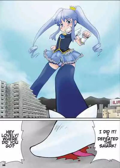 [Ashurame Gajoh (Manzi_SS, Hakuto)] Big Girl Crushed Us [English][Digital]