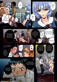 (C78) [Modae Tei (Modaetei Anetarou, Modaetei Imojirou)] Tsuugakuro no Daraku Rankou Gangu Asuka, Ninshin 9-kagetsu | A Gang-Bang Toy on the Road to School (Neon Genesis Evangelion) [English] =LWB=