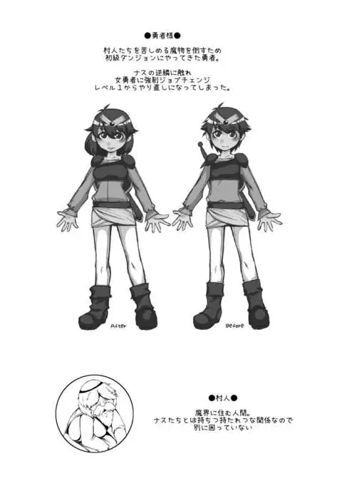 Anata wa Watashi no Geboku-sama♡ for Yuusha-sama☆