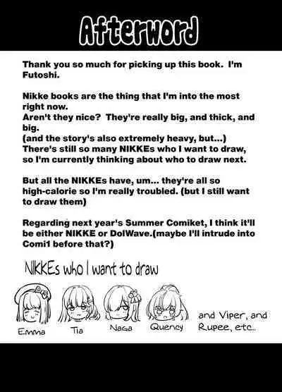 [Hutoshi Nyuugyou (Hutoshi)] NIKKE ZURI | NIKKE TITJOB (Goddess of Victory: Nikke) [English] {Doujins.com} [Digital]