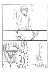 (Noiji Maniacs 2) [Yukai Ehon (Sue)] Ookami-san no Ohikkoshi (Spice and Wolf)