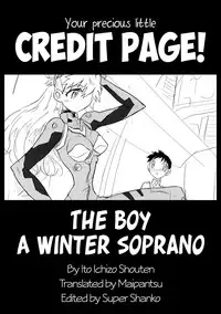 (C73) [Ito Ichizo Shouten (Ito Ichizo)] Otoko no Tatakai 11 | The Boy, a Winter Soprano (Neon Genesis Evangelion) [English] [maipantsu]