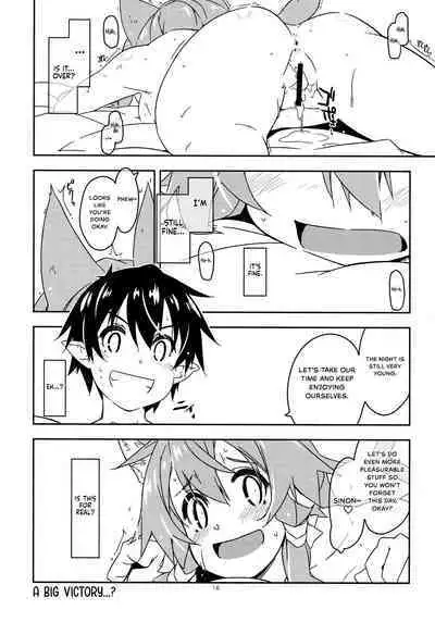 Asuna Kounin de SeFri ni Natta Sinonon Daishouri | A Big Victory for Sinonon After She Becomes Asuna Approved Sex Friend