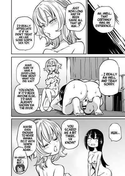 Doutei Futanari Senpai Bitch Kouhai no Amaama Fudeoroshi | Virgin Futanari Gets Cherry Popped by Her Slutty Junior