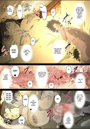 Seieki Mamire no Tansu no Naka ni Tojikomerareta Zenra Oyako no Nurunuru Micchaku Kinshinsoukan