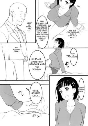 Oji-san's visit to Suguha's bedroom
