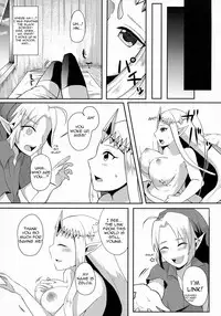(COMIC1☆9) [Maruchizu (Runrun)] Time Travel - Futanari Princess Zelda is Out of Control! (The Legend of Zelda) [English]