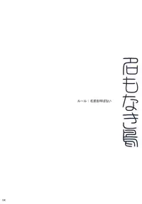 (C78) [super:nova (Yukimachi Tounosuke)] Na Mo Naki Tori - The bird without name in forest of grief. (Touhou Project)