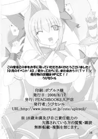 (C74) [PEACHBOOKS Hachinohe-ten (Upicecil)] Hitori Twintail & Abnormal Carnival (Di Gi Charat)