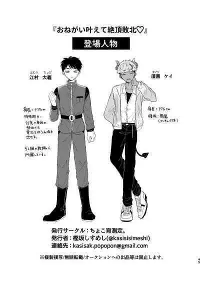 Onegai Kanaete Zecchou Haiboku