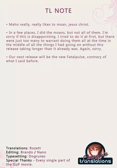 LET ME DIE {Cutegirls}