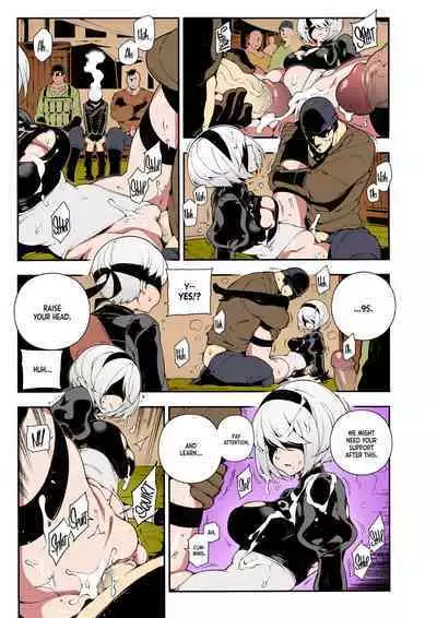 (FF31) [Bear Hand (Fishine, Ireading)] NieR : 2BR18 (NieR: Automata) [English] [Nishimaru] [Colorized] [Decensored]