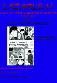 [Zen9] Taikutsu na Gogo no Sugoshikata Ch. 1-8 | A Way to Spend a Boring Afternoon Ch. 1-8 [English] [Lazarus H]