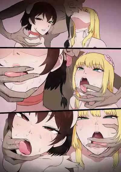 [Giga] Kohaku x Yuzuriha Ibara ni Toraerare Seishori Tsuma ni (Dr. STONE)