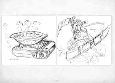 ALICESOFT ORION SCRIBBLES with CROQUIS ULTIMATE EDITION VOL.2 織音計画特別版 ラフ画集