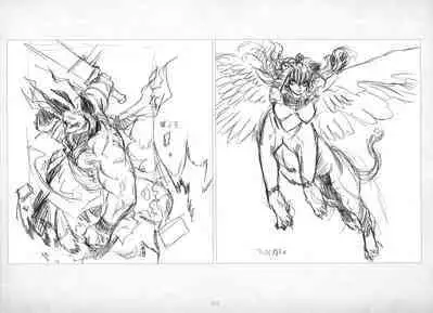 ALICESOFT ORION SCRIBBLES with CROQUIS ULTIMATE EDITION VOL.2 織音計画特別版 ラフ画集