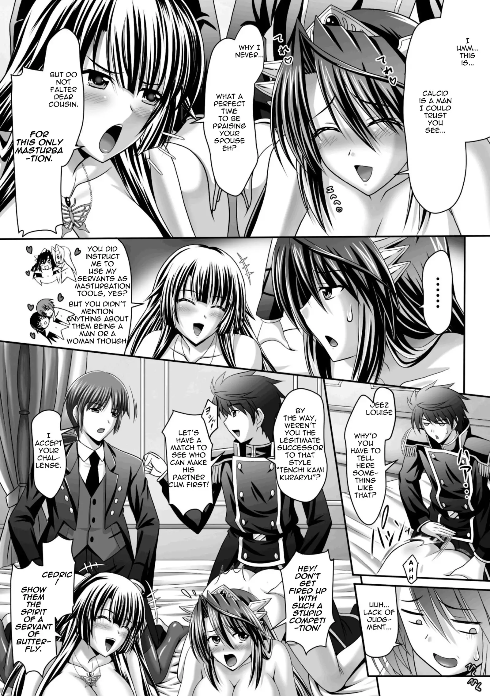 Harem Wedding The Sweet Honeymoon Ch. 1-6