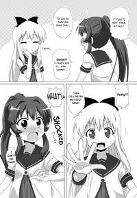 (C82) [Goberazzo (Mukaibi Aoi)] Sugiura Ayano wa Toshinou Kyouko o Sasou Youna Me de Miteru! | Sugiura Ayano is Looking at Toshino Kyouko with Inviting Eyes! (YuruYuri) [English] [Yuri-ism]