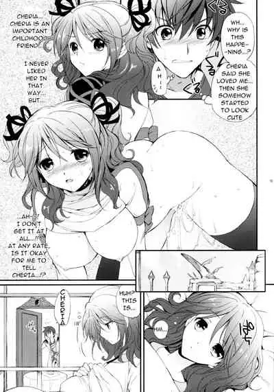 (C78) [Kurimomo (Tsukako)] Cheria-chan no Tottemo Hazukashii Hon Junpaku no Reijou Hen (Tales of Graces) [English]