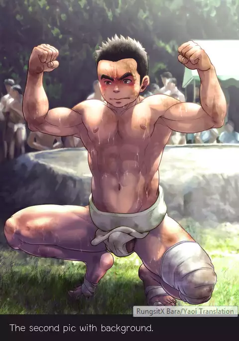 Chinpo Sumou Manga o Egakimashita